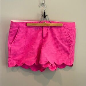 Lilly Pulitzer Pink Scalloped Women's Shorts
